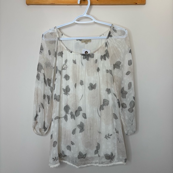 giuse Tops - 💛#340 Silk Giusy Made In Italy Blouse